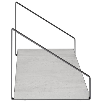 vidaXL Wall Shelves 4 pcs Concrete Grey 60 x 16 x 15.5 cm