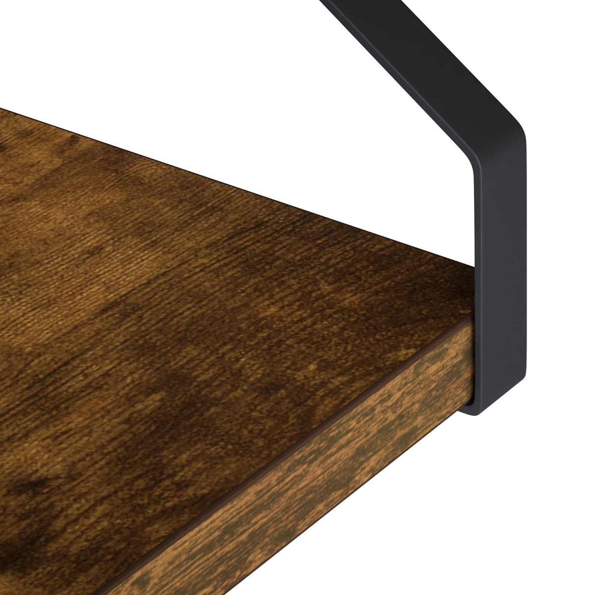 vidaXL Wall Shelves 3 pcs Smoked Oak 60 x 16 x 15.5 cm