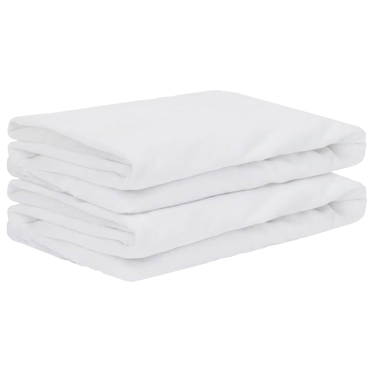 vidaXL Mattress Protector 2 pcs 160 x 200 cm Waterproof White