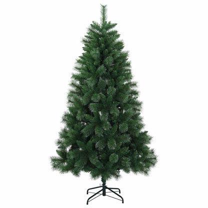 vidaXL Artificial Christmas Tree 120 cm PVC and Metal Green