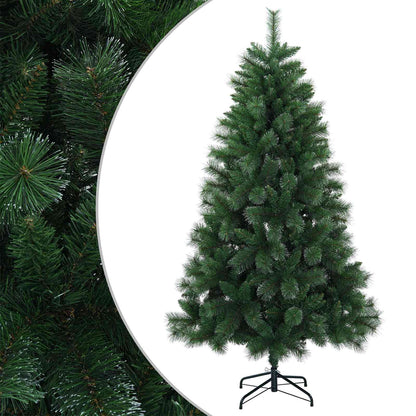 vidaXL Artificial Christmas Tree 240 cm PVC and Metal Green