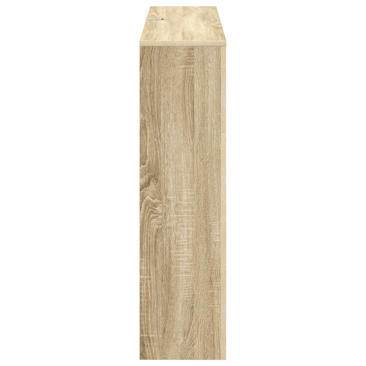 vidaXL Electric Fireplace Sonoma 100 x 24.5 x 90 cm Engineered wood