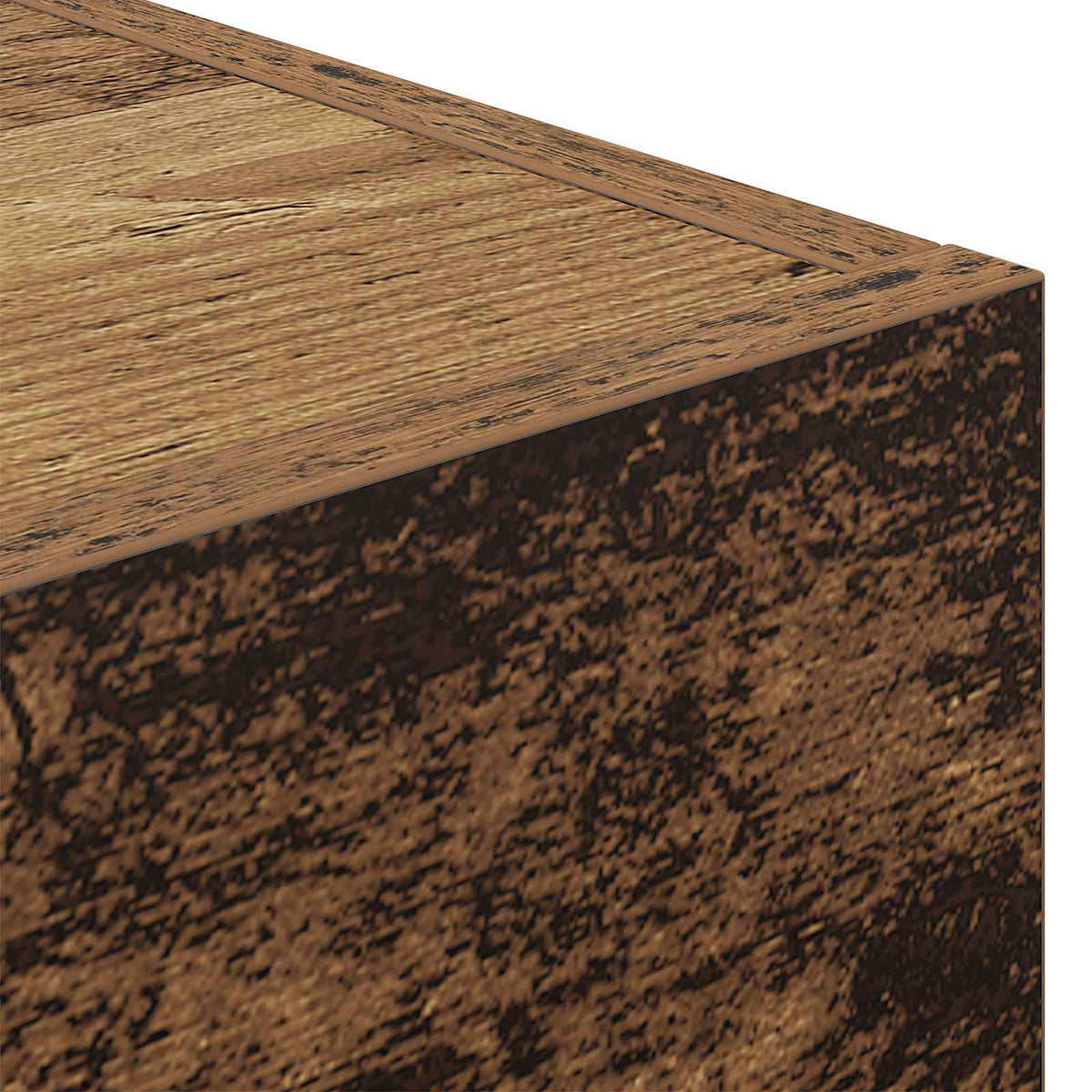 vidaXL Electric Fireplace Old Wood 150 x 30 x 50 cm Engineered wood