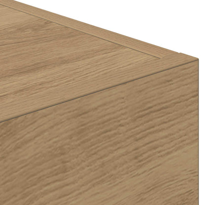 vidaXL Electric Fireplace Artisan Oak 150 x 30 x 50 cm Engineered wood