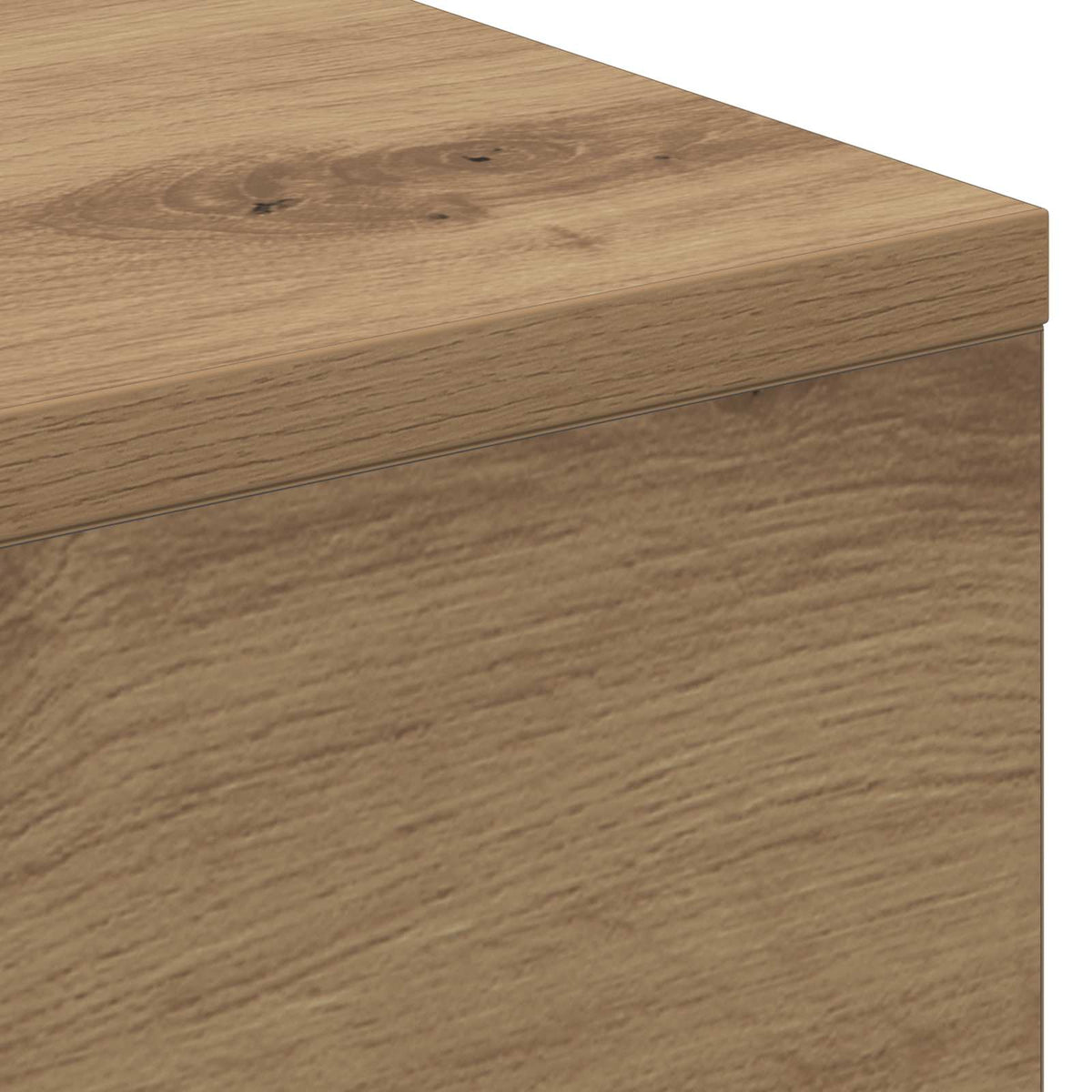 vidaXL Electric Fireplace Artisan Oak 150 x 21 x 77 cm Engineered wood