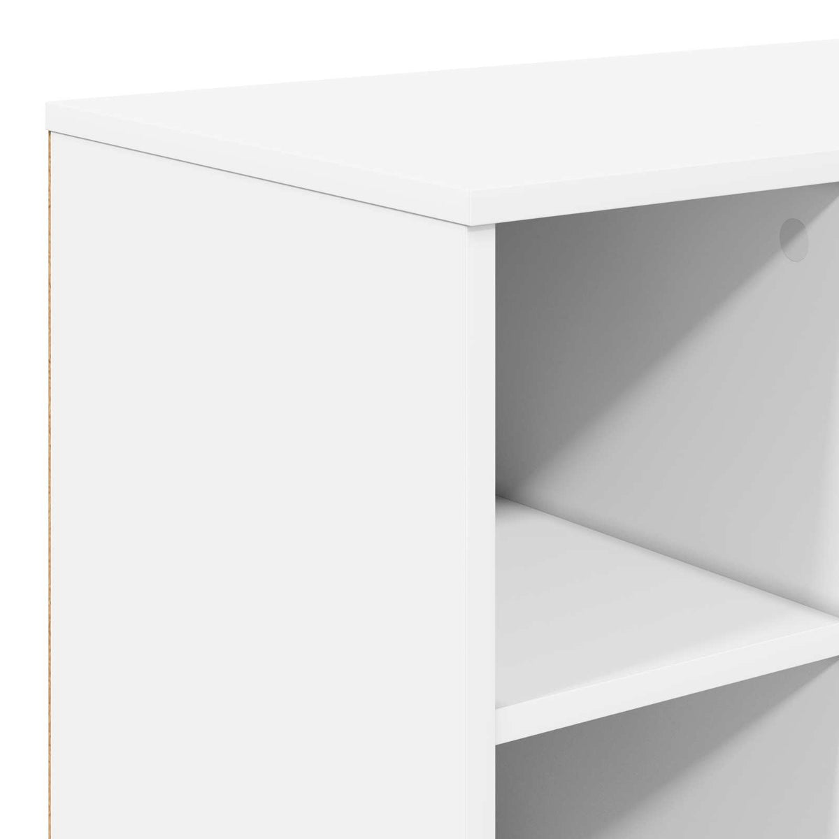 vidaXL Electric Fireplace White 100 x 37 x 45.5 cm Engineered wood