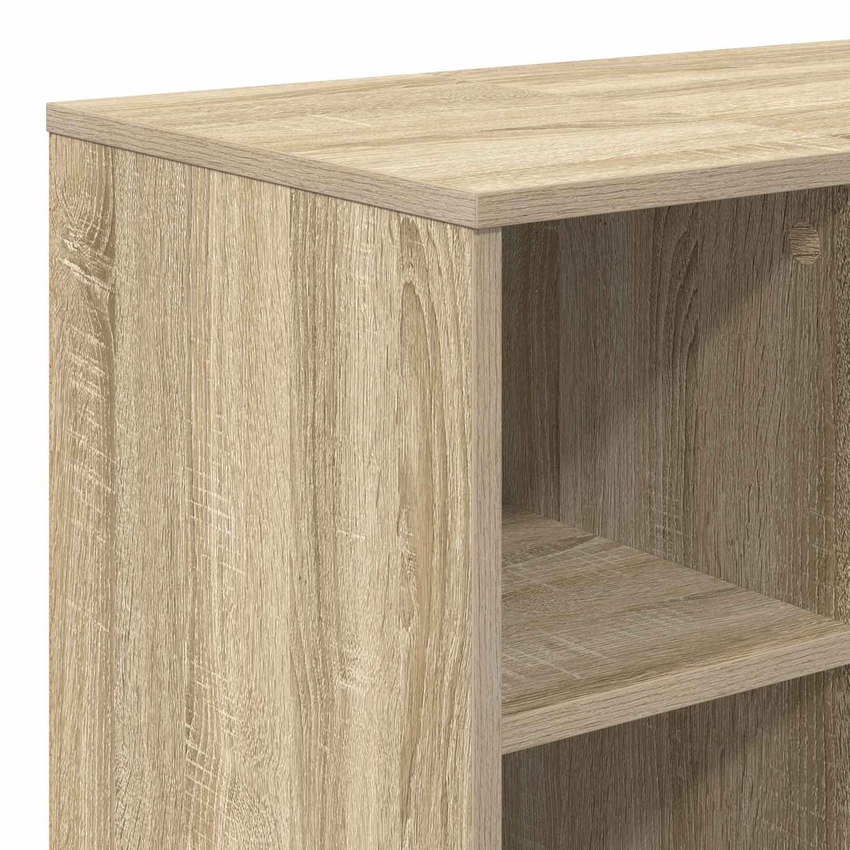 vidaXL Electric Fireplace Sonoma 100 x 37 x 45.5 cm Engineered wood