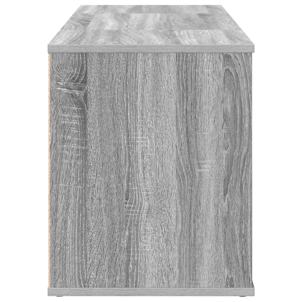 vidaXL Electric Fireplace Grey Sonoma 100 x 37 x 45.5 cm