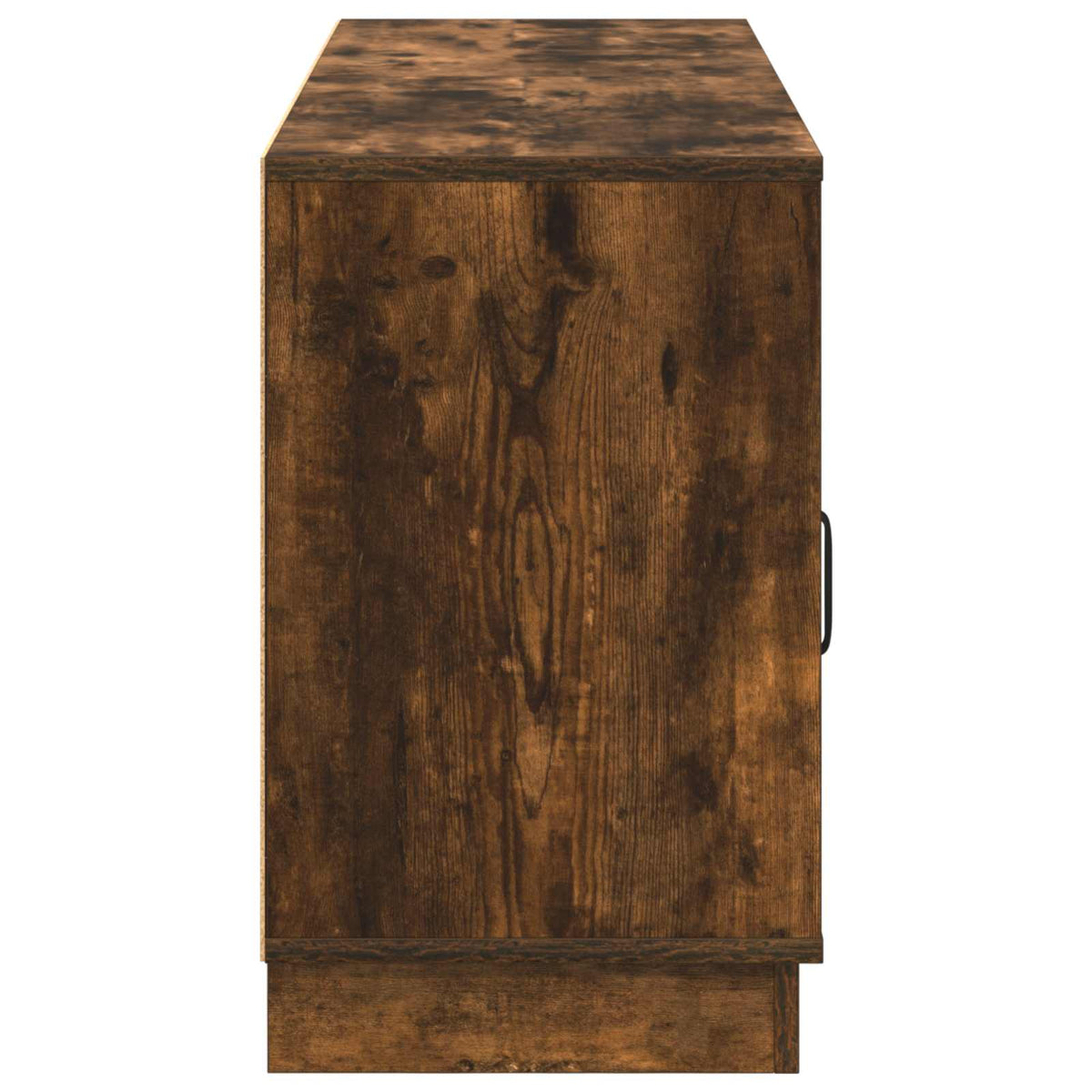 vidaXL Electric Fireplace Smoked Oak 100 x 33 x 55 cm Engineered wood