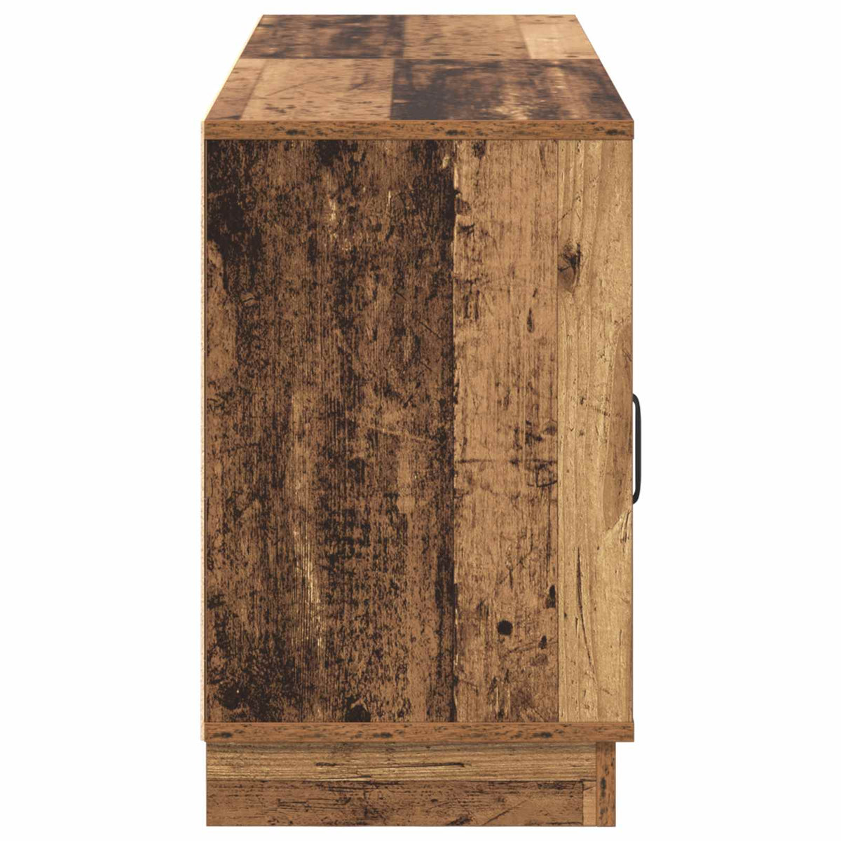 vidaXL Electric Fireplace Old Wood 100 x 33 x 55 cm Engineered wood