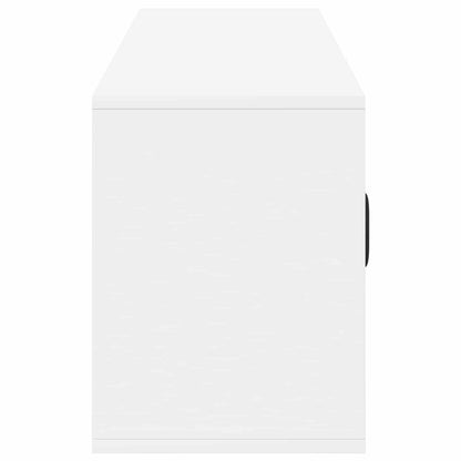 vidaXL Electric Fireplace White 140.5 x 30 x 39 cm Engineered wood