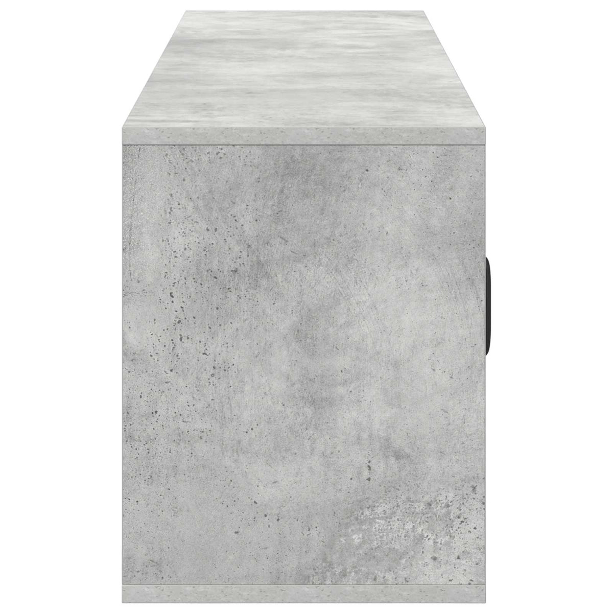 vidaXL Electric Fireplace Concrete 140.5 x 30 x 39 cm Engineered wood