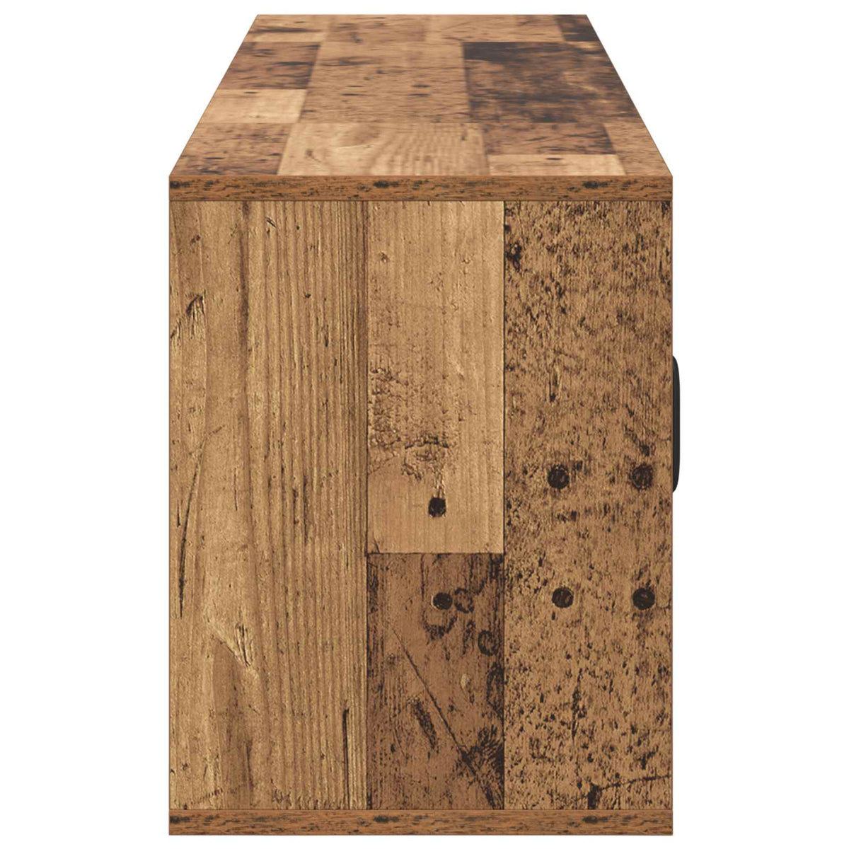 vidaXL Electric Fireplace Old Wood 140.5 x 30 x 39 cm Engineered wood