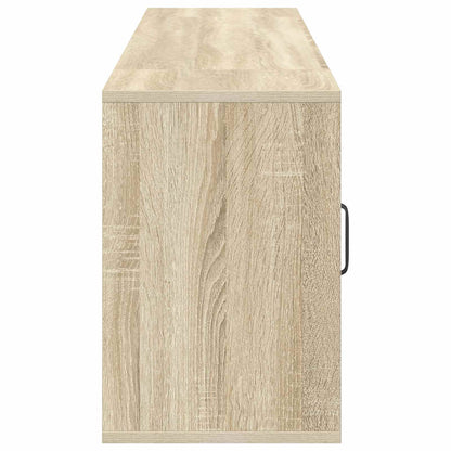 vidaXL Electric Fireplace Sonoma 155 x 30 x 44 cm Engineered wood