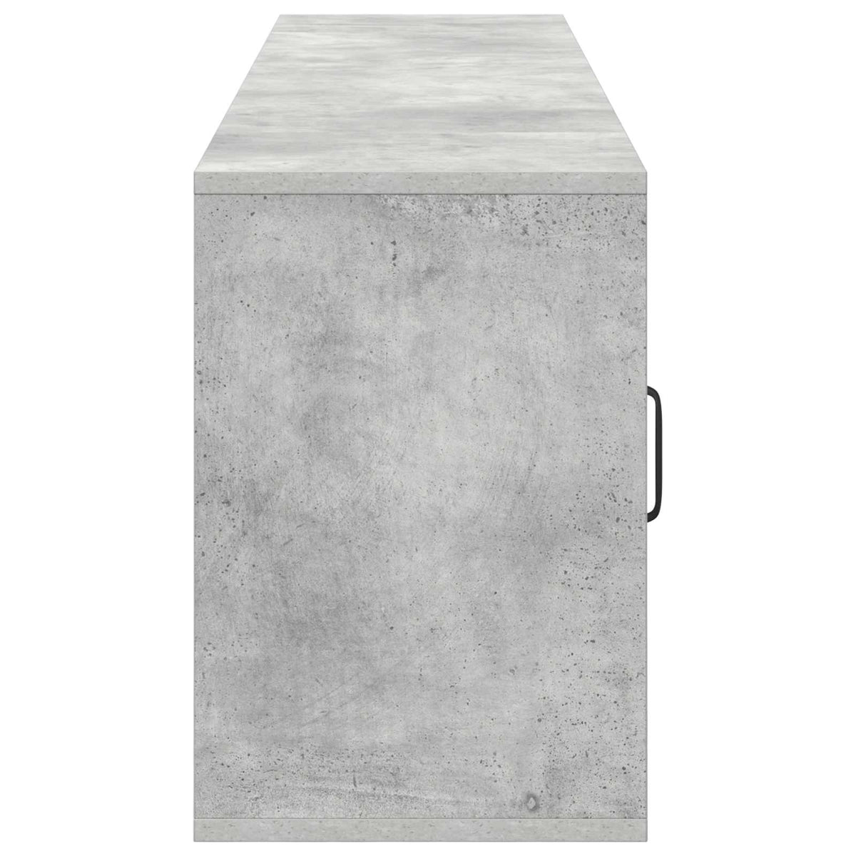 vidaXL Electric Fireplace Concrete 155 x 30 x 44 cm Engineered wood