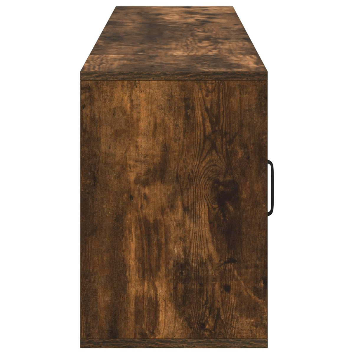vidaXL Electric Fireplace Smoked Oak 155 x 30 x 44 cm Engineered wood