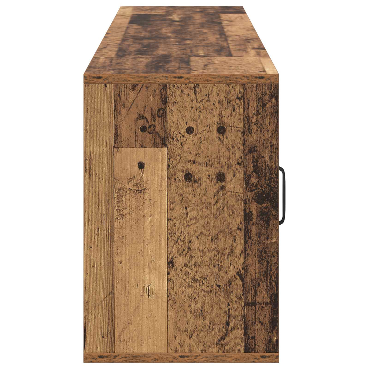 vidaXL Electric Fireplace Old Wood 155 x 30 x 44 cm Engineered wood