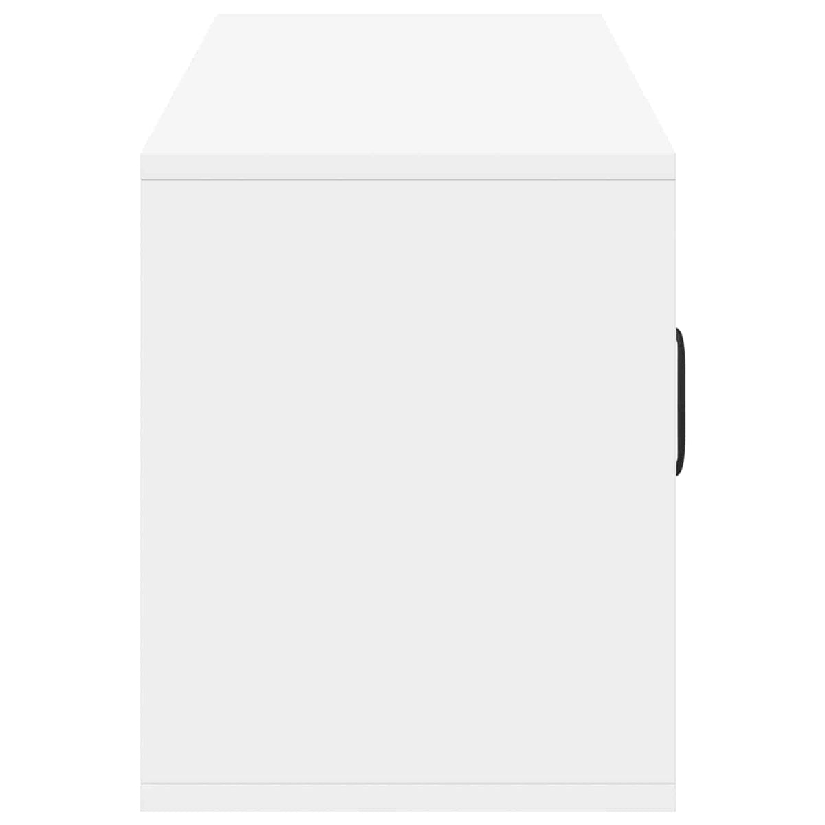 vidaXL Electric Fireplace White 110 x 30 x 36.5 cm Engineered wood