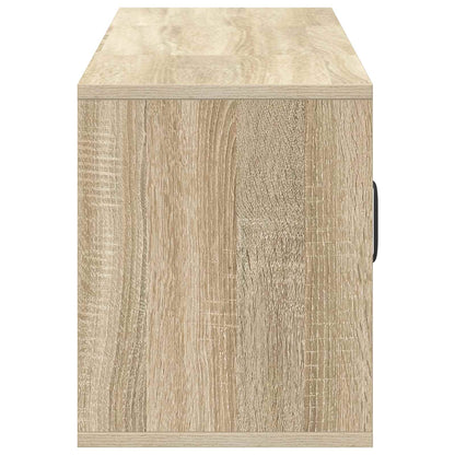 vidaXL Electric Fireplace Sonoma 110 x 30 x 36.5 cm Engineered wood