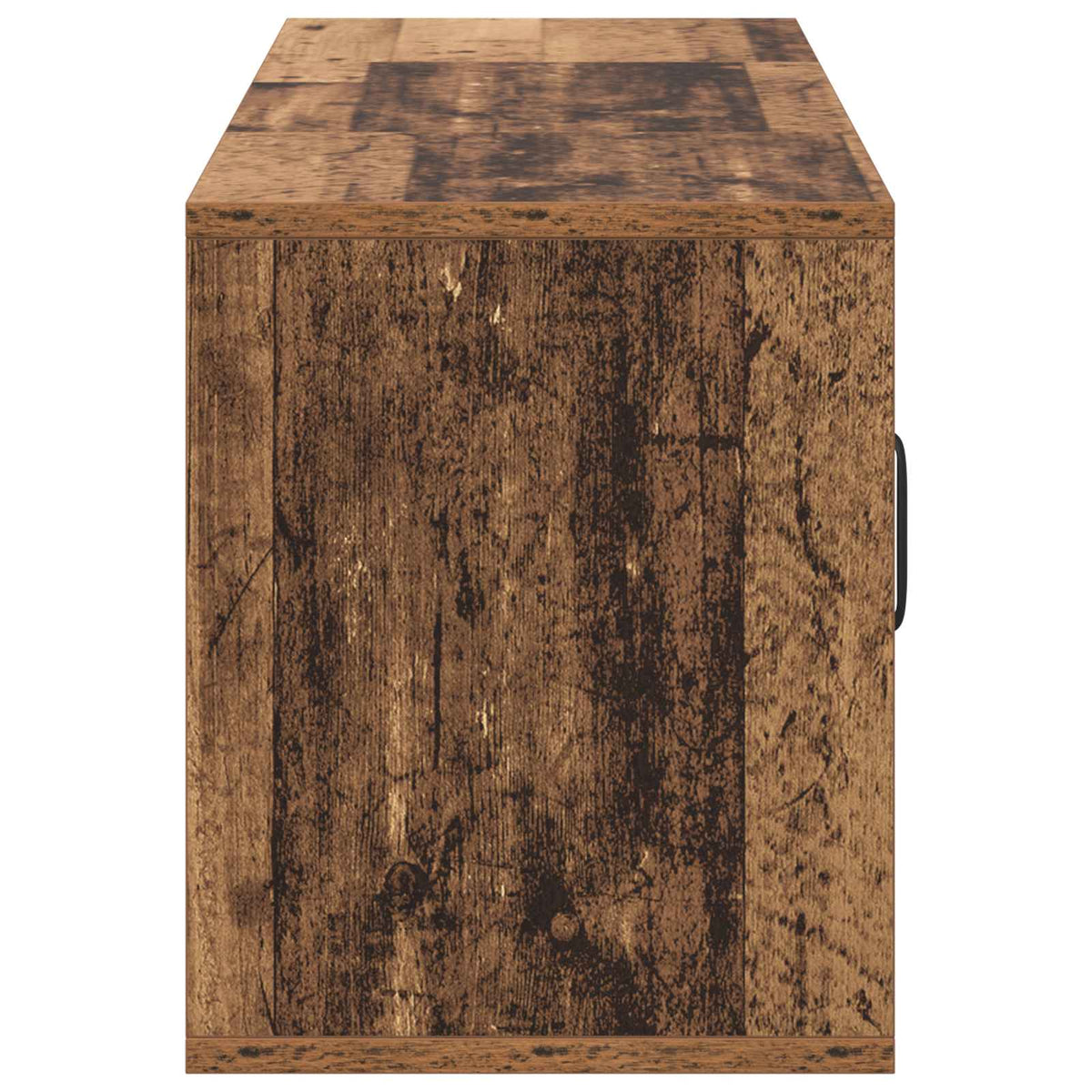 vidaXL Electric Fireplace Old Wood 110 x 30 x 36.5 cm Engineered wood