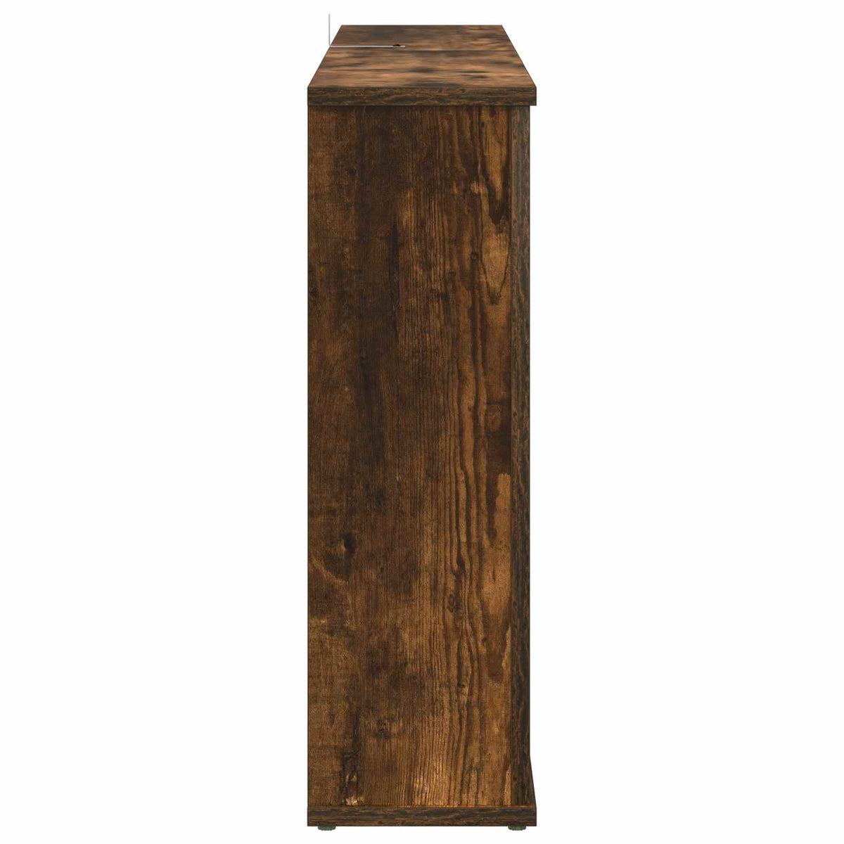 vidaXL Electric Fireplace Smoked Oak 114 x 18 x 58.5 cm