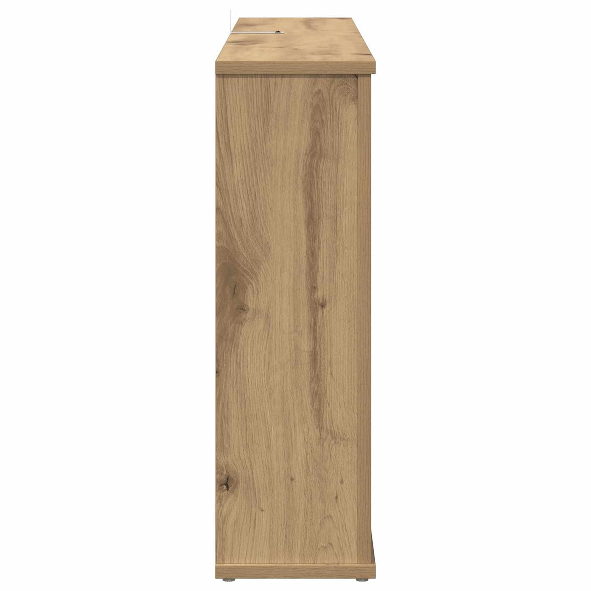 vidaXL Electric Fireplace Artisan Oak 114 x 18 x 58.5 cm