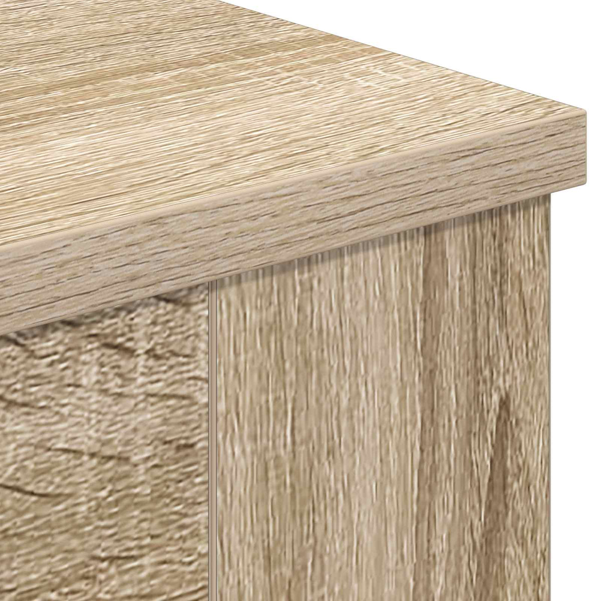 vidaXL Electric Fireplace Sonoma 47 x 18 x 48 cm Engineered wood