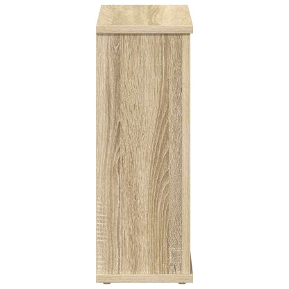 vidaXL Electric Fireplace Sonoma 47 x 18 x 48 cm Engineered wood