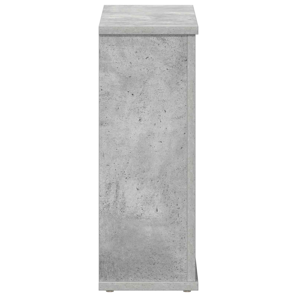vidaXL Electric Fireplace Concrete 47 x 18 x 48 cm Engineered wood