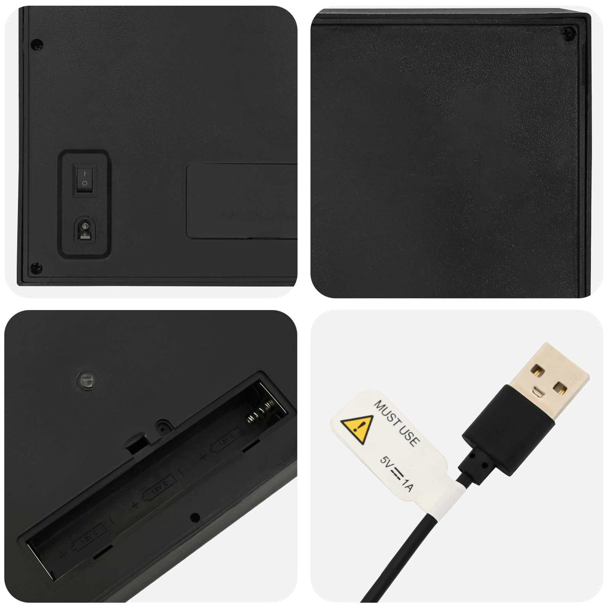 vidaXL Electric Fireplace Grey Sonoma 47 x 18 x 48 cm Engineered wood