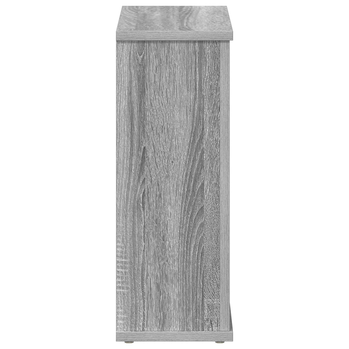 vidaXL Electric Fireplace Grey Sonoma 47 x 18 x 48 cm Engineered wood