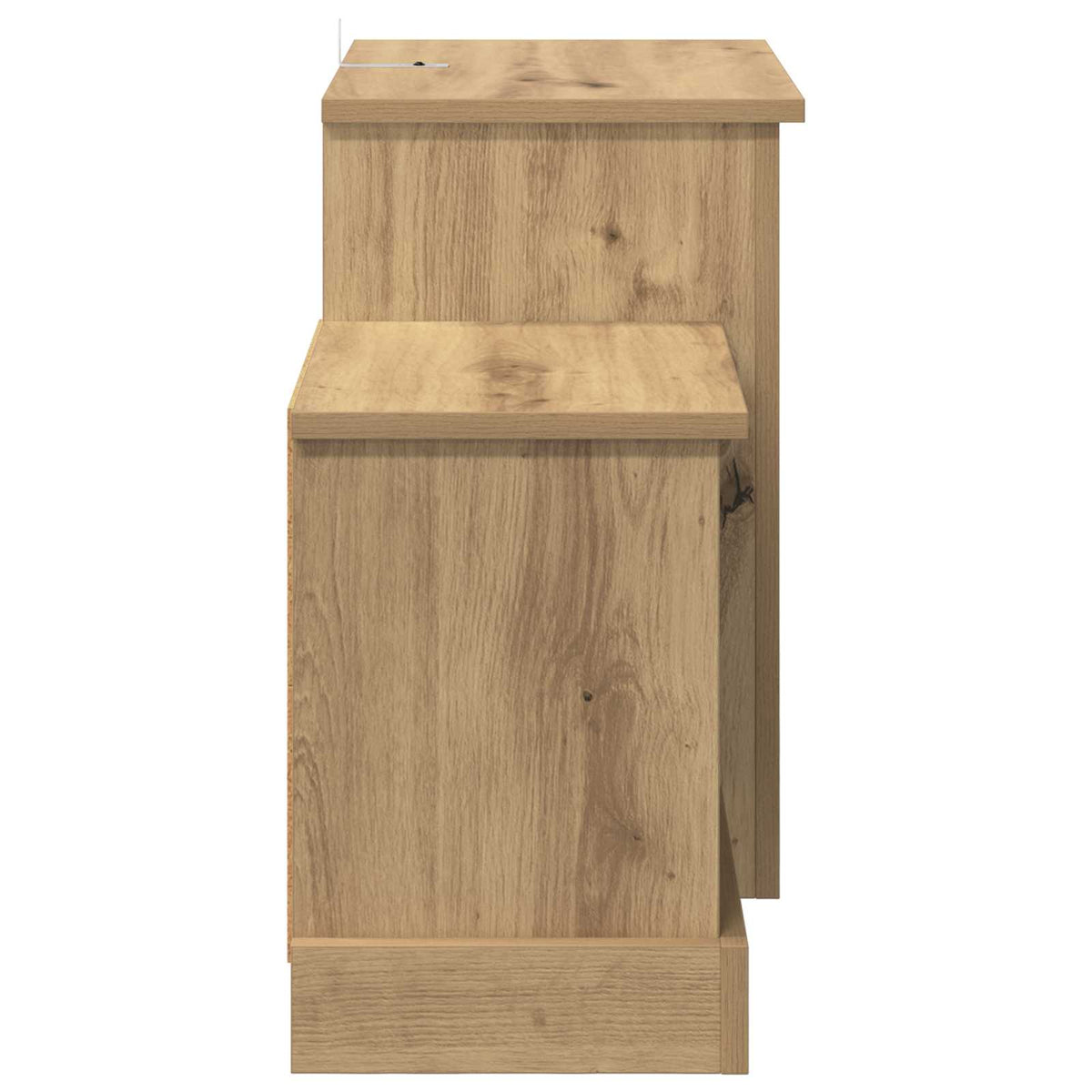 vidaXL Electric Fireplace Artisan Oak 110 x 30 x 50 cm Engineered wood