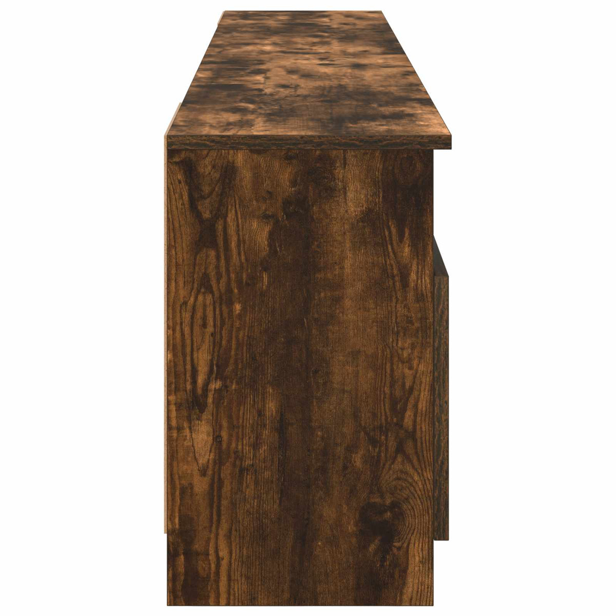 vidaXL Electric Fireplace Smoked Oak 165 x 28.5 x 47 cm