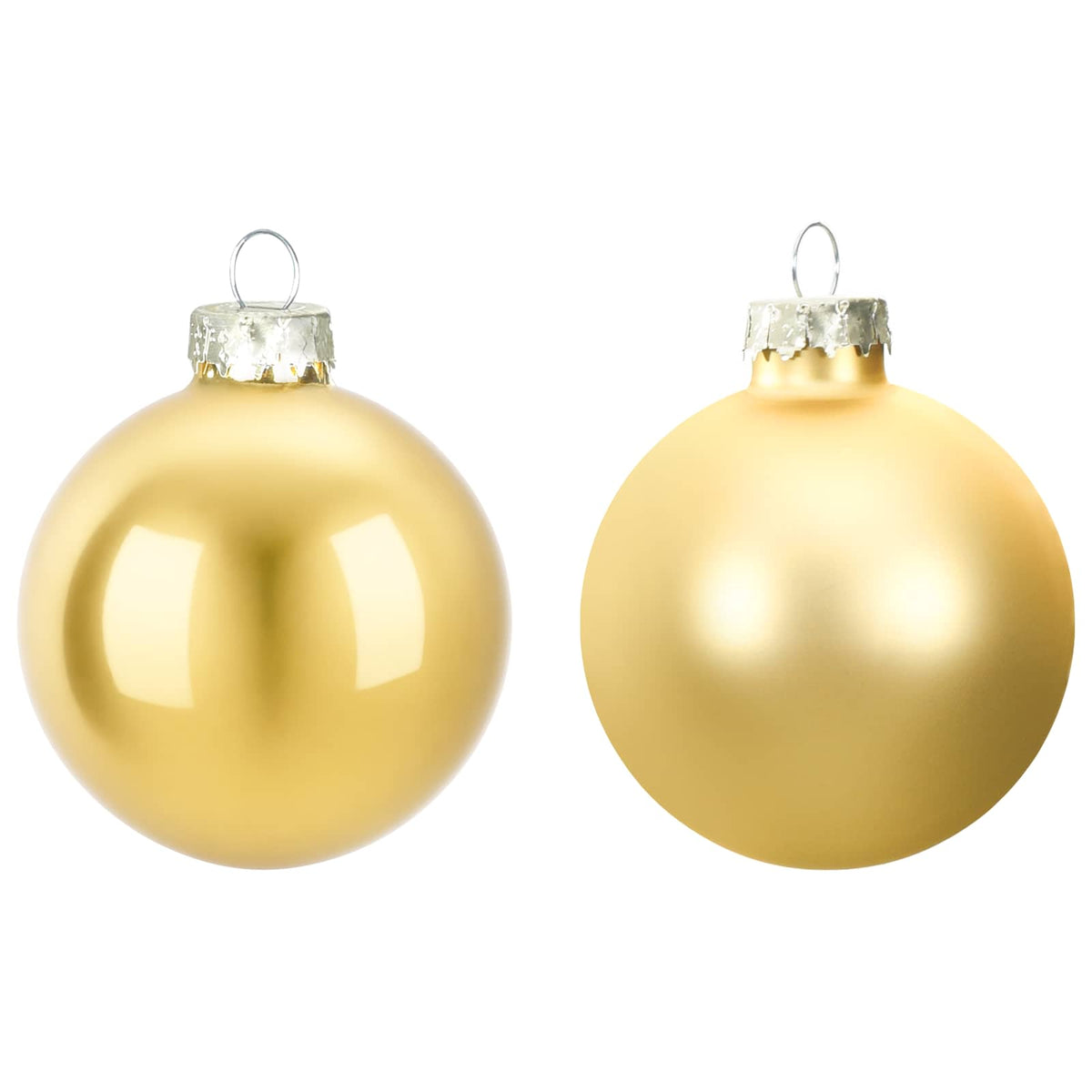 vidaXL Christmas Ball Set 30 pcs Gold 6 cm Polystyrene