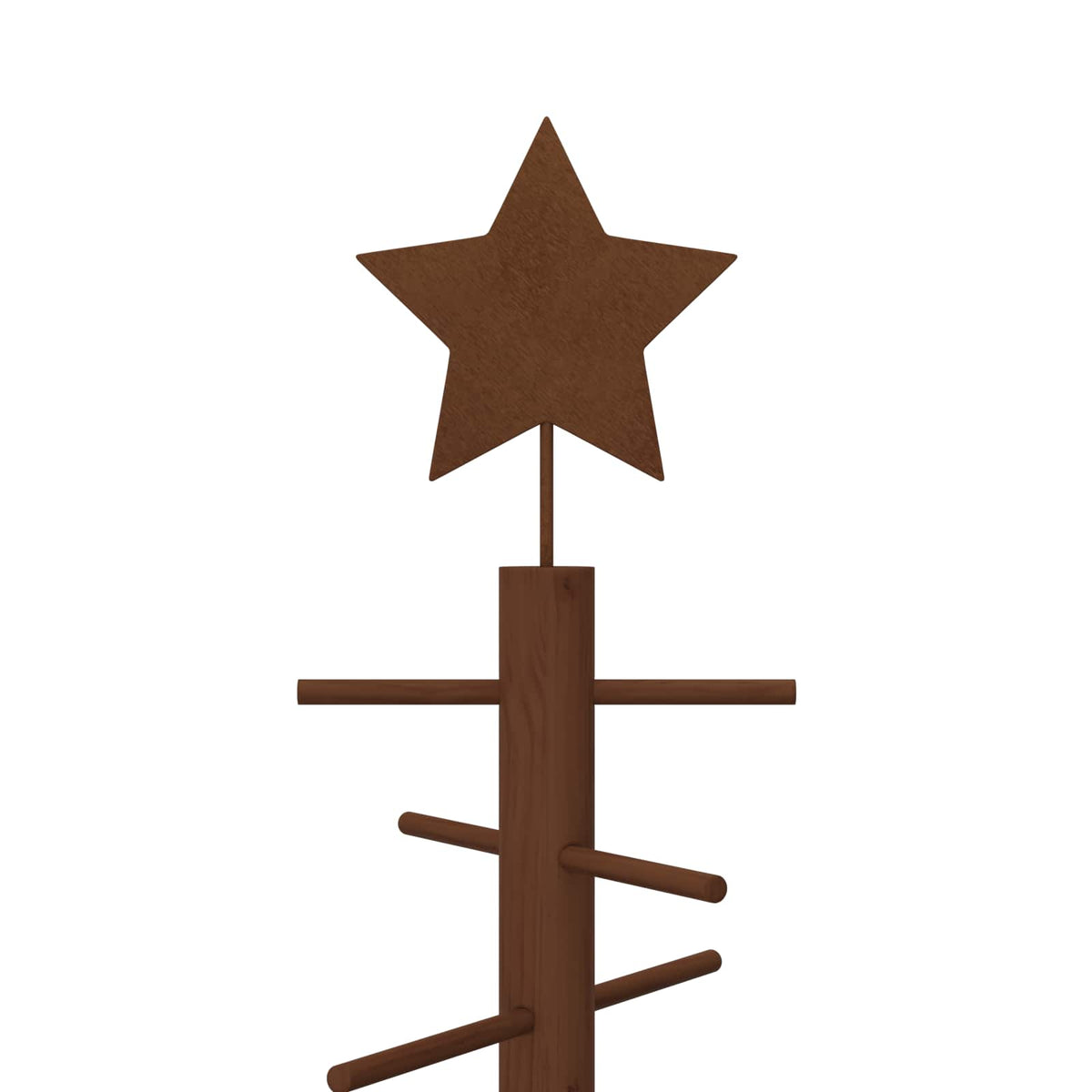 vidaXL Wooden Christmas Tree 75 cm Bamboo and Solid Pine Wood