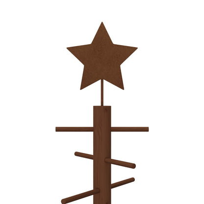 vidaXL Wooden Christmas Tree 75 cm Bamboo and Solid Pine Wood
