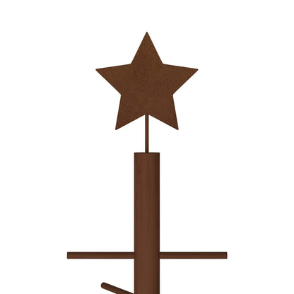 vidaXL Wooden Christmas Tree 150 cm Bamboo and Solid Pine Wood