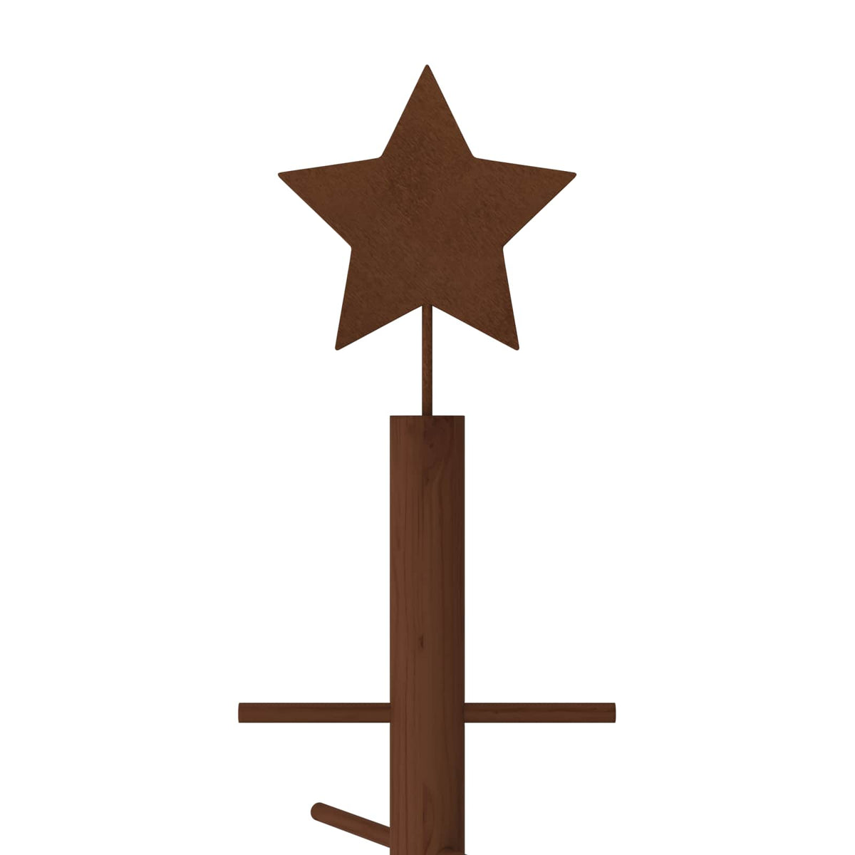 vidaXL Wooden Christmas Tree 180 cm Bamboo and Solid Pine Wood