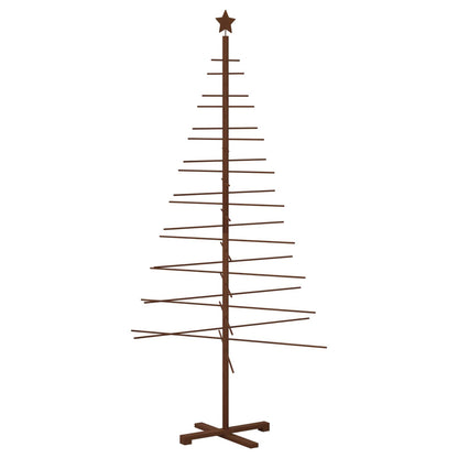 vidaXL Wooden Christmas Tree 210 cm Bamboo and Solid Pine Wood