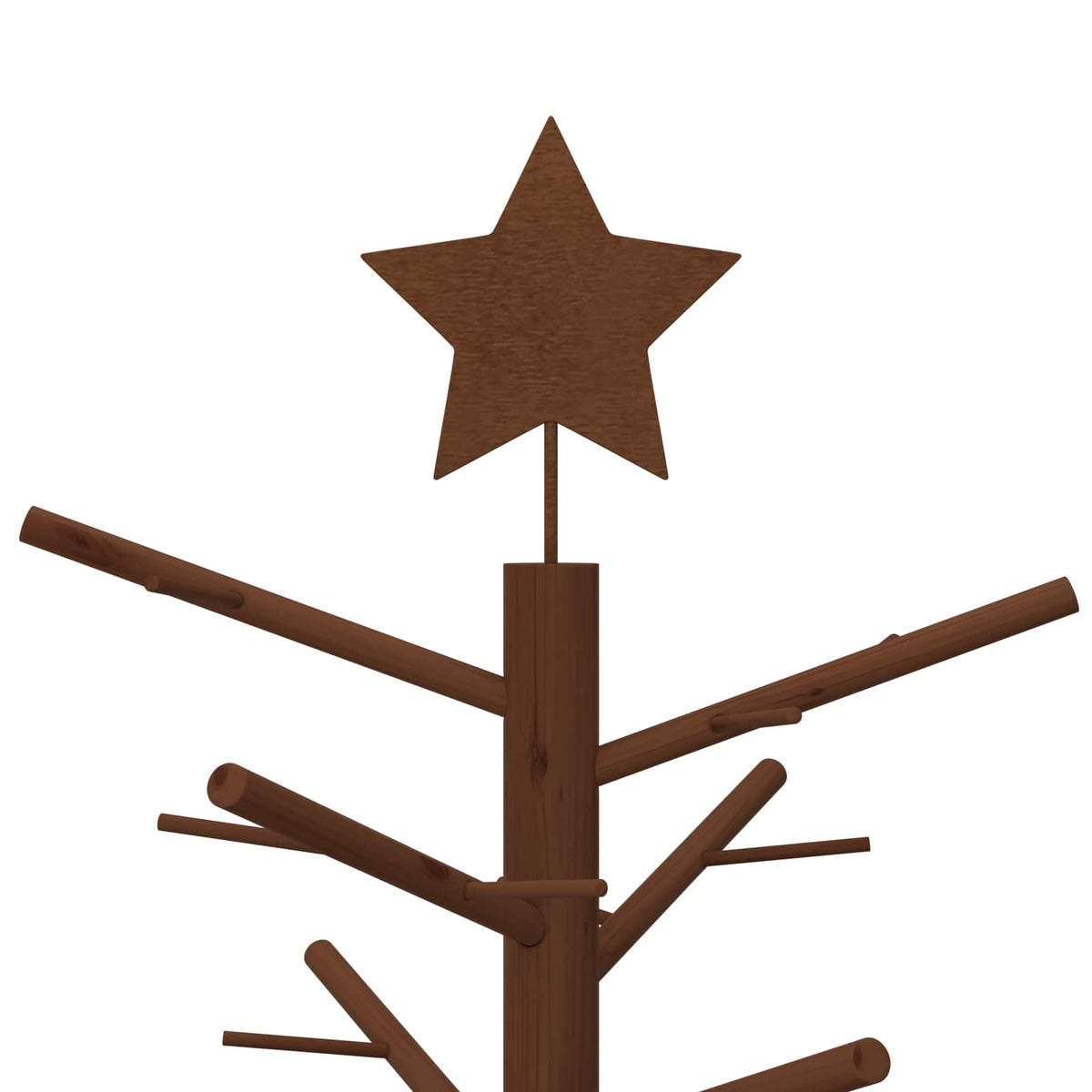 vidaXL Wooden Christmas Tree 75 cm Bamboo and Solid Pine Wood