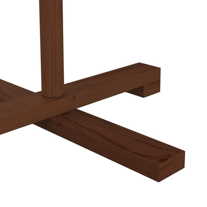 vidaXL Wooden Christmas Tree 150 cm Bamboo and Solid Pine Wood