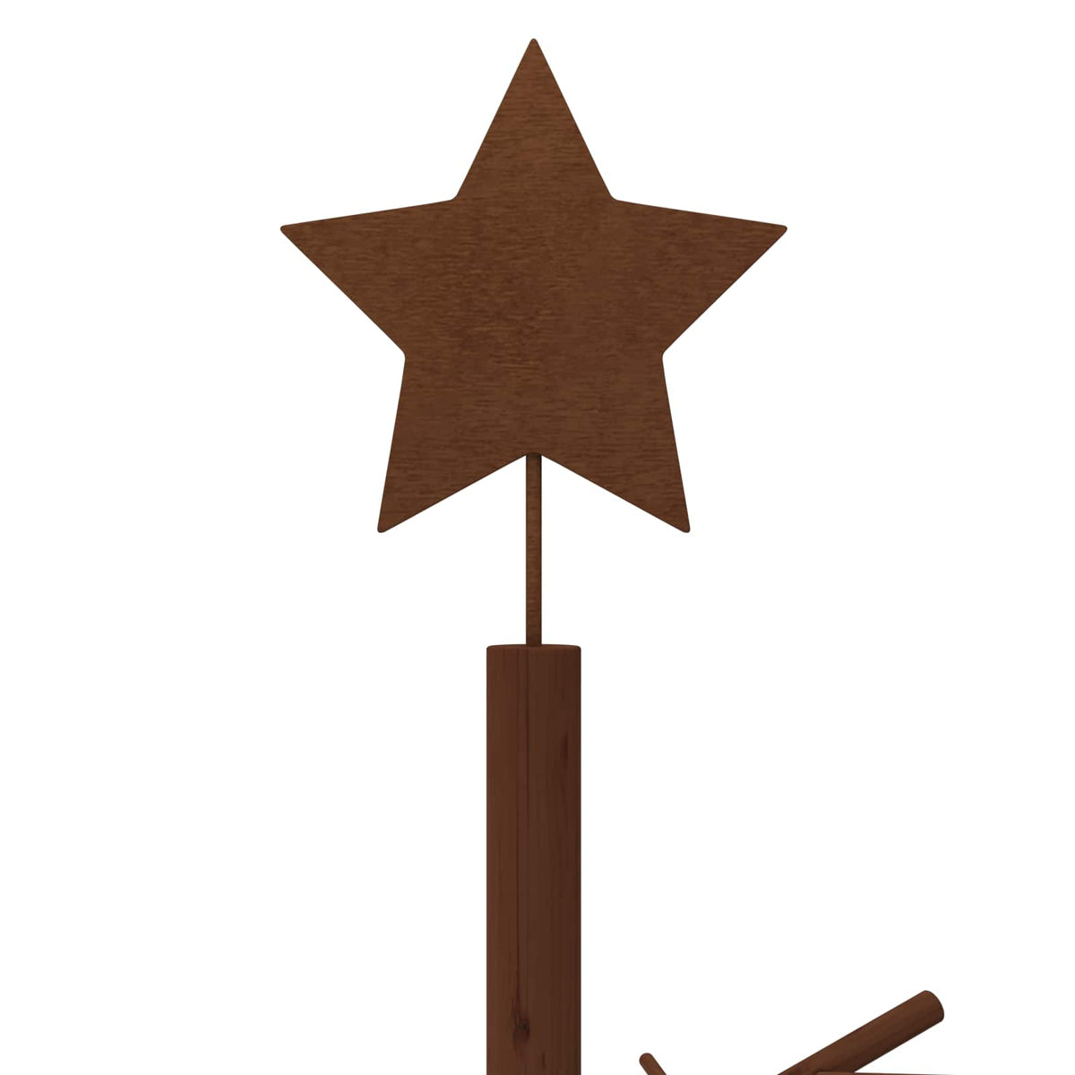 vidaXL Wooden Christmas Tree 240 cm Bamboo and Solid Pine Wood