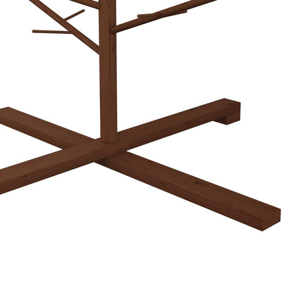 vidaXL Wooden Christmas Tree 240 cm Bamboo and Solid Pine Wood