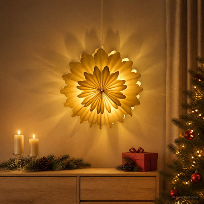 vidaXL Christmas Lighting RAAHE 10 LEDs Warm White 45 x 17 x 45 cm
