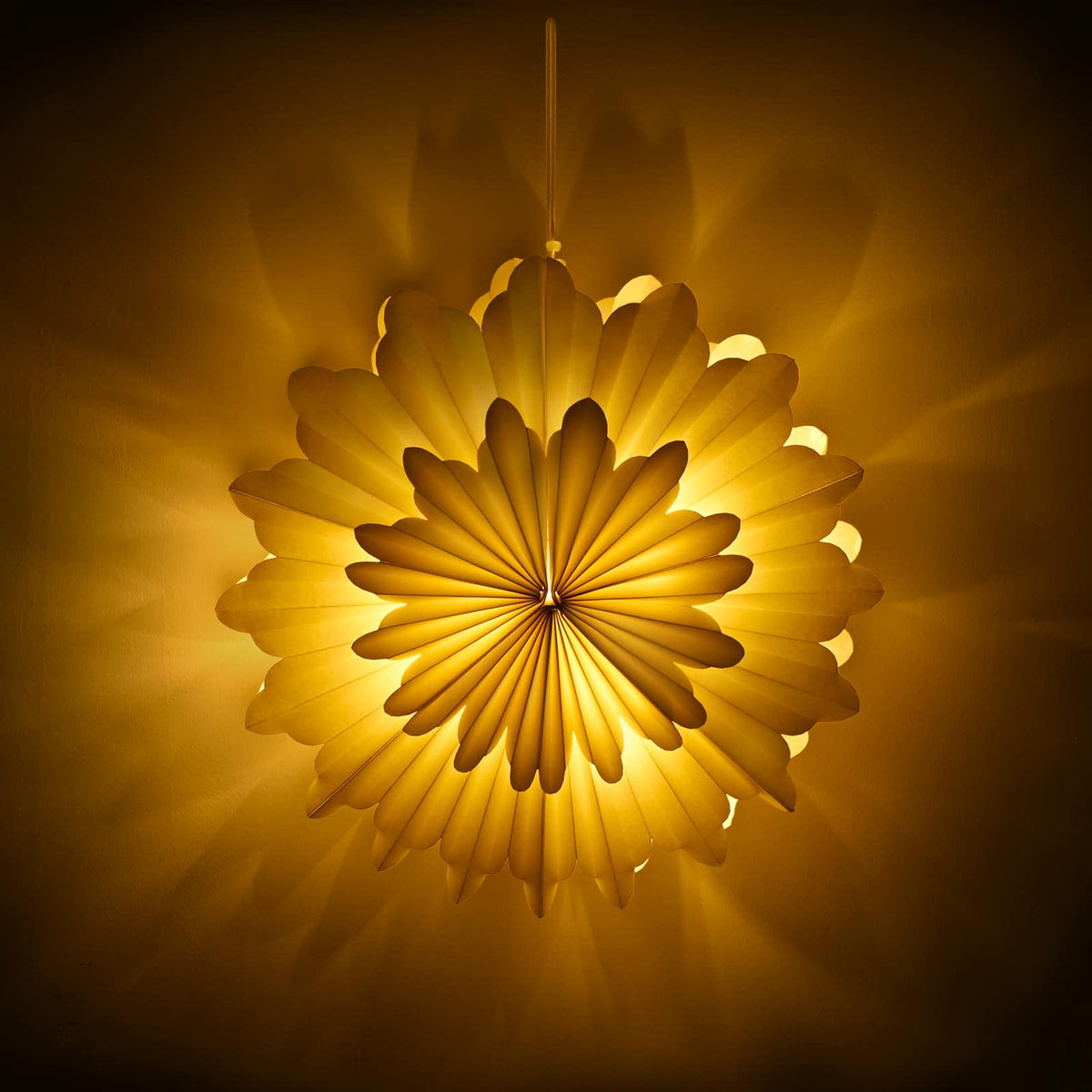 vidaXL Christmas Lighting RAAHE 10 LEDs Warm White 45 x 17 x 45 cm