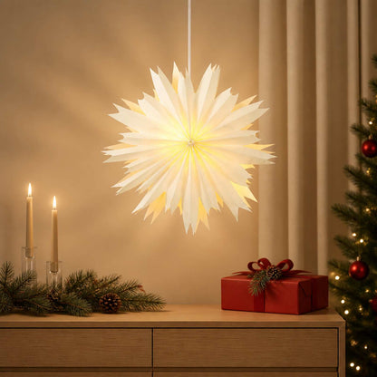 vidaXL Christmas Lighting RAAHE 10 LEDs Warm White 45 x 17 x 45 cm