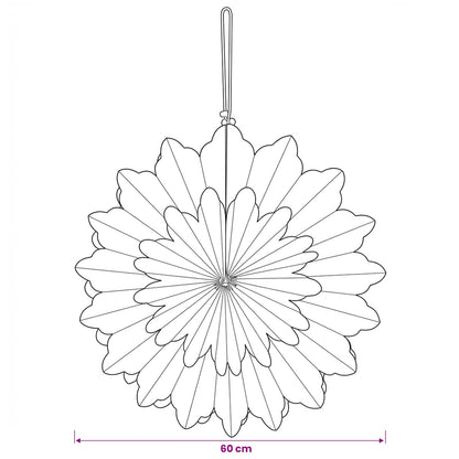 vidaXL Christmas Lighting RAAHE 10 LEDs Warm White 60 x 20 x 60 cm