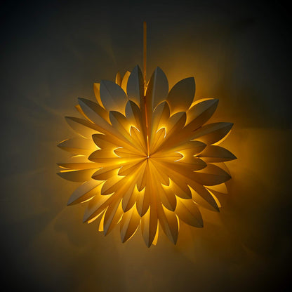 vidaXL Christmas Lighting RAAHE 10 LEDs Warm White 45 x 17 x 45 cm