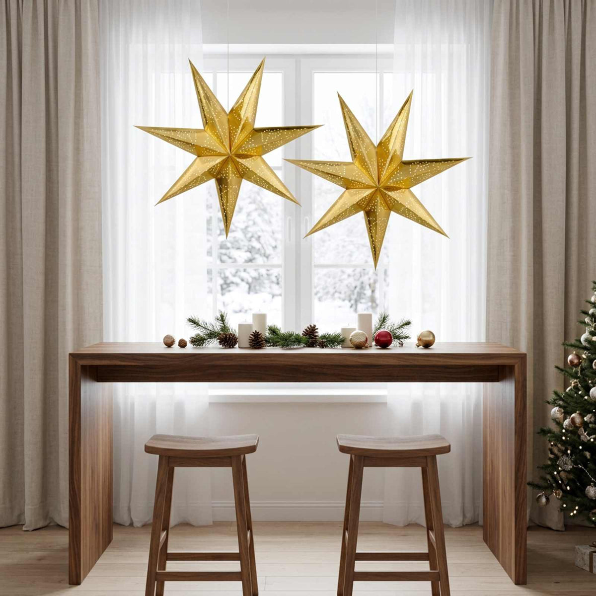 vidaXL Christmas Lighting RAAHE 2 pcs 10 LEDs Warm White