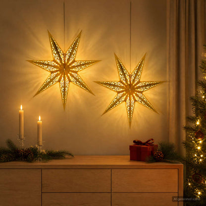 vidaXL Christmas Lighting RAAHE 2 pcs 10 LEDs Warm White